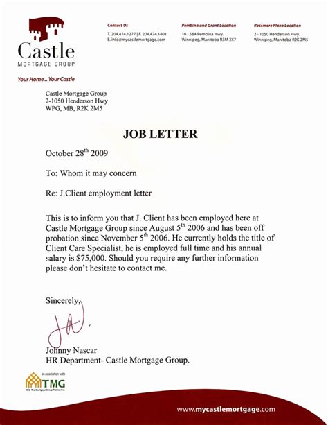Unemployment Letter To Mortgage Company - qwlearn